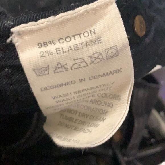 HAN KJOBENHAVN‎ BLACK TAPERED JEANS SIZE 32… - Picture 10 of 11